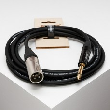 IC124-XMJM-1m Кабель инструментальный, XLRM-6.35мм моно, 1м, SHNOOR