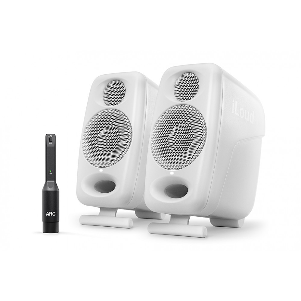 iLoud-MM-PRO-Pair-WH Студийный монитор, пара, белые, IK Multimedia
