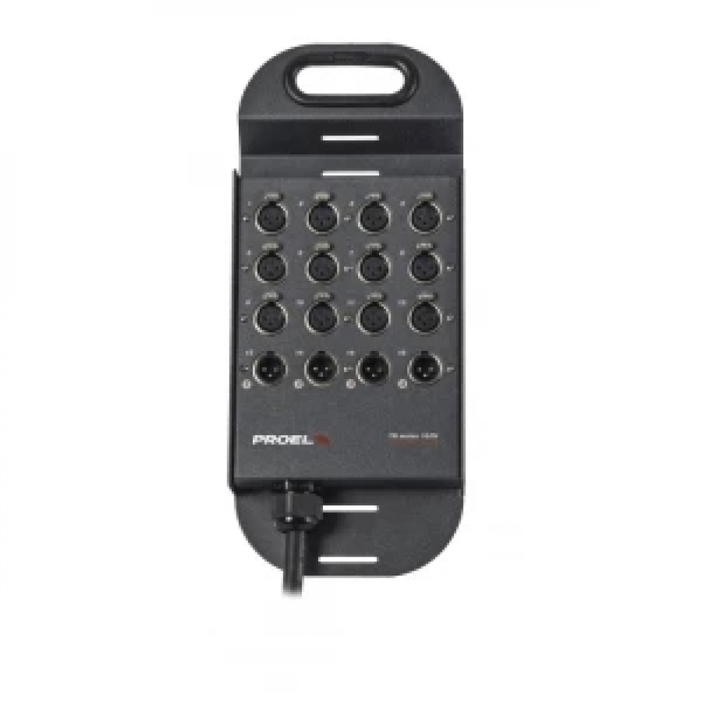 PROEL TN1204LU50 - мультикор, 12 вх., 4 вых., 50м