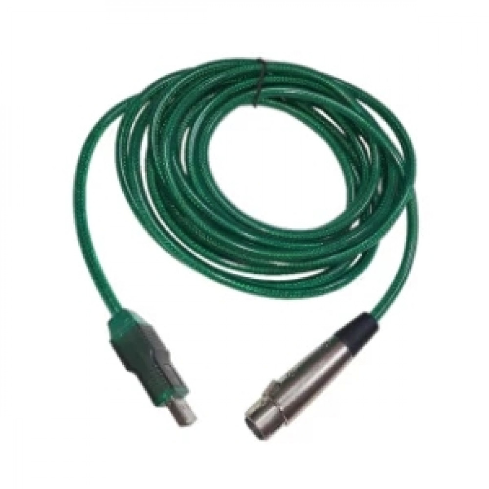 INVOTONE UC104 - аудио конвертер A/D с кабелем и разъёмами XLR 3pin (мама)<->USB, длина 4 м