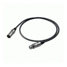 PROEL BULK250LU10 - микрофонный кабель, XLR (папа) <-> XLR (мама), длина - 10м