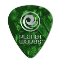 Медиатор PLANET WAVES 1CGP4-10 (0,70mm), (10шт), зелёный перламутр, Medium, Standard