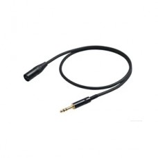 PROEL CHL230LU10 - микрофонный кабель, 6.3 джек стерео <-> XLR (папа), длина 10м