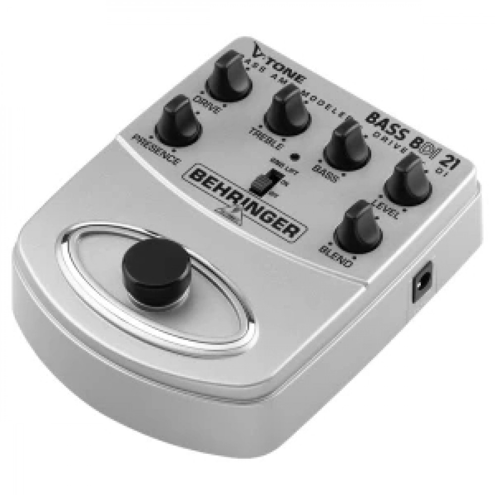 BEHRINGER BDI21 - педаль моделирования ламп. бас. усил. / предусилитель для прямой записи / директ-б