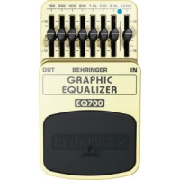 7-полосный графический эквалайзер для гитары или клавишных BEHRINGER EQ700