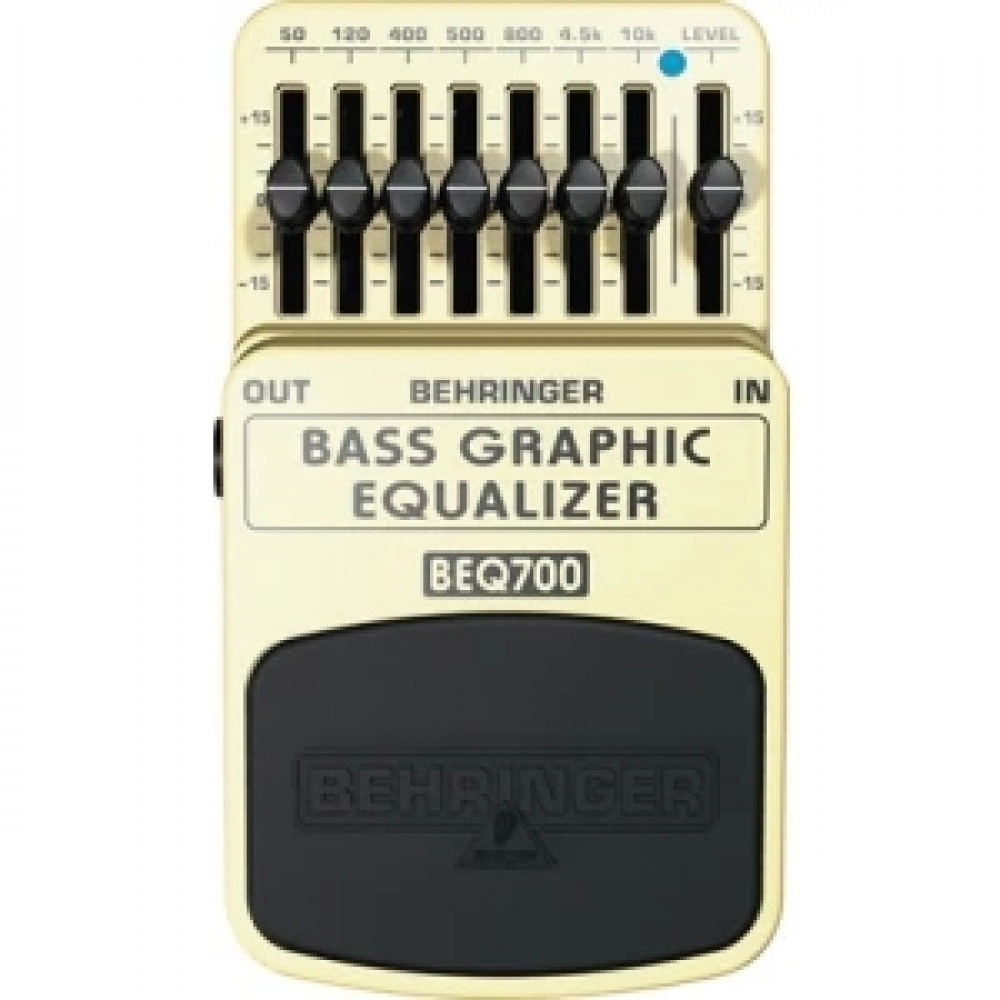 BEHRINGER BEQ700 - 7-полосный графический эквалайзер для бас-гитары или клавишных