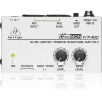 Компактный мониторный усилитель для стерео-наушников BEHRINGER MA400