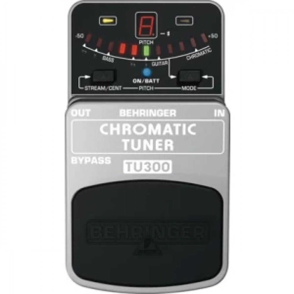 Высокоточный тюнер для гитары / баса BEHRINGER TU300