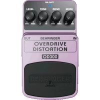 Педаль эффектов овердрайв/ дисторшн (2-х режимный) BEHRINGER OD300