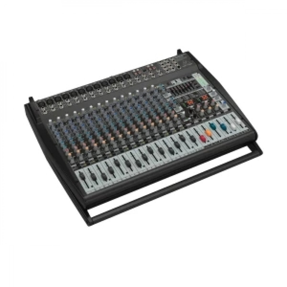 BEHRINGER PMP6000 - микшер-усилит,2х800 Вт,12 моно/4 стер,эквалайзер,эффекты,подавитель обр.связи