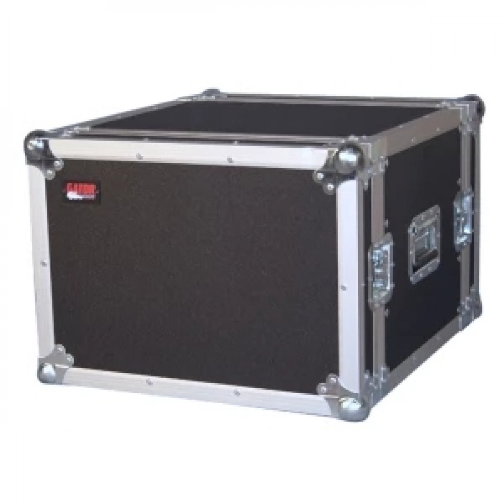 GATOR G-TOUR 8U - рэковый флайт-кейс, 8 U, ,дерево,черный, вес 16,98кг