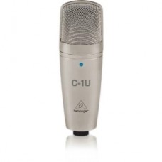 BEHRINGER C-1U - конденсаторный микрофон со встроенным USB аудиоинтерфейсом