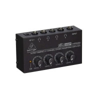 Стереофонический распределитель для работы с наушниками 4-х BEHRINGER HA400, канальный