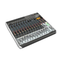 Микшер BEHRINGER QX2222USB, 16каналов, 3-х полосный эквалайзер DSP KLARK TEKNIK, USB интерфейс