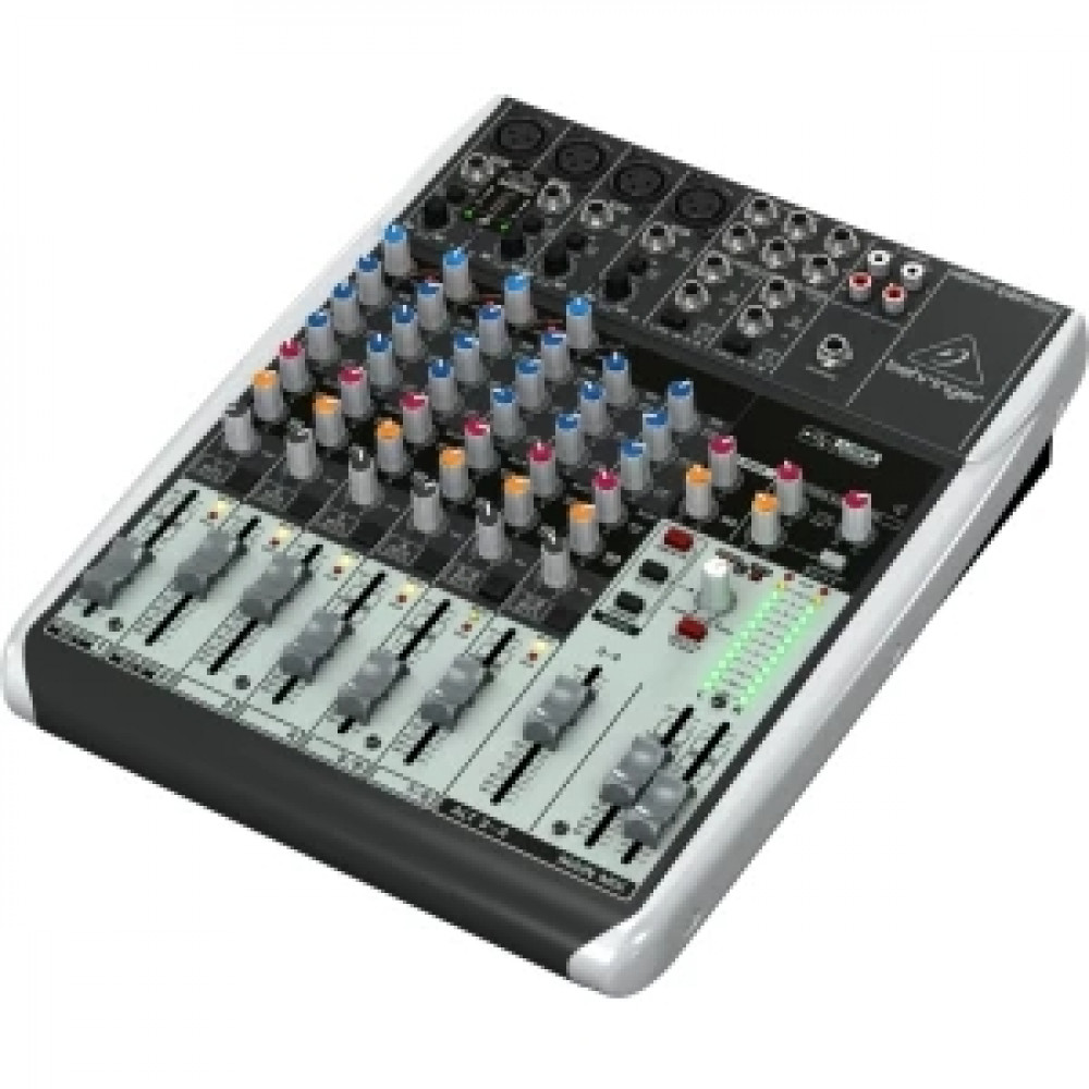 BEHRINGER Q1204USB - микшер, 12 каналов, 3-х полосный эквалайзер, USB