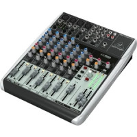 Микшер BEHRINGER Q1204USB, 12 каналов, 3-х полосный эквалайзер, USB