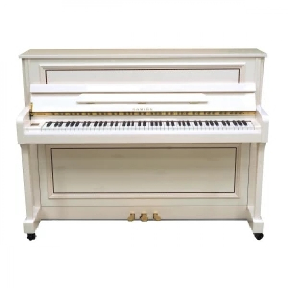 SAMICK JS112RID WHHP - пианино,111x148x56, 236кг, струны 'Roslau'(Германия), белый полир.