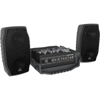 Портатив.система звукоусил.,150 Вт BEHRINGER PPA200, 5 каналов,,эффекты,эквалайзер, микрофон+кабе