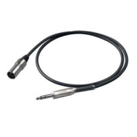 Микрофонный PROEL BULK230LU10, кабель, 6.3 джек стерео <-> XLR (папа), длина - 10 м