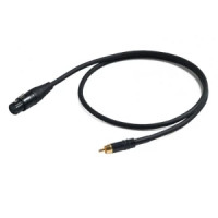 Сценический кабель PROEL CHLP270LU3, XLR (мама) <-> RCA (папа), длина - 3м