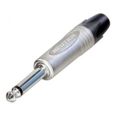 NEUTRIK NP2X - джек моно, кабельный, 6.3 мм, корпус металл, цвет - никель