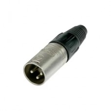 NEUTRIK NC3MX - канон, кабельный, (папа), 3 контакта