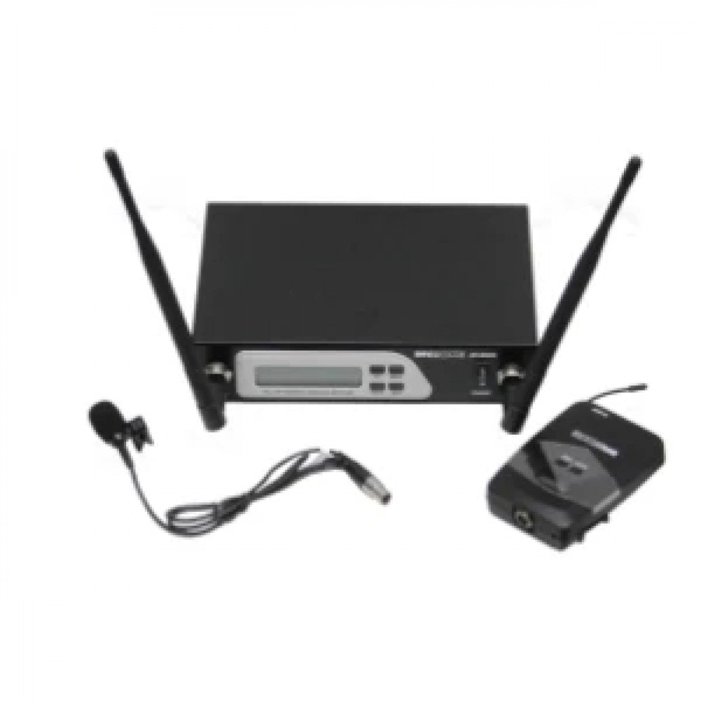 INVOTONE AV-800LV - двухантенная радиосистема с петличкой UHF 710-726 МГц, с/ш >90дБ