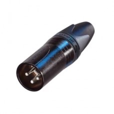 NEUTRIK NC3MXX-BAG - кабельный разъем XLR (папа) черненый корпус