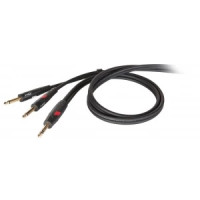Кабель инсертный DIE HARD DHG540LU5, 2х6.3 джек моно <-> 6.3 джек стерео , длина 5 м