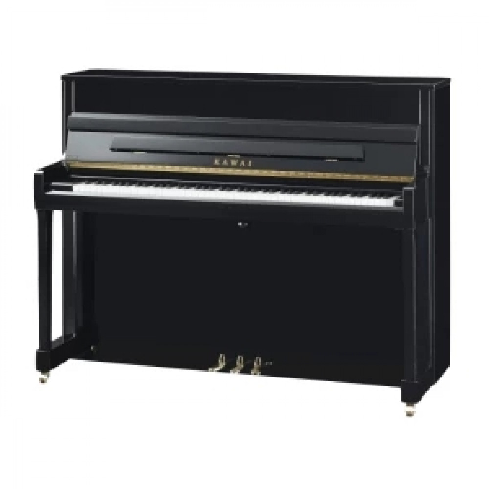 KAWAI K-200 M/PEP - пианино, 114х149х57, 208 кг., банкетка (600), цвет черный полированный, механизм