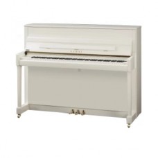 KAWAI K-200 WH/P - пианино, 114х149х57, 208 кг., банкетка (600), цвет белый полированный, механизм M