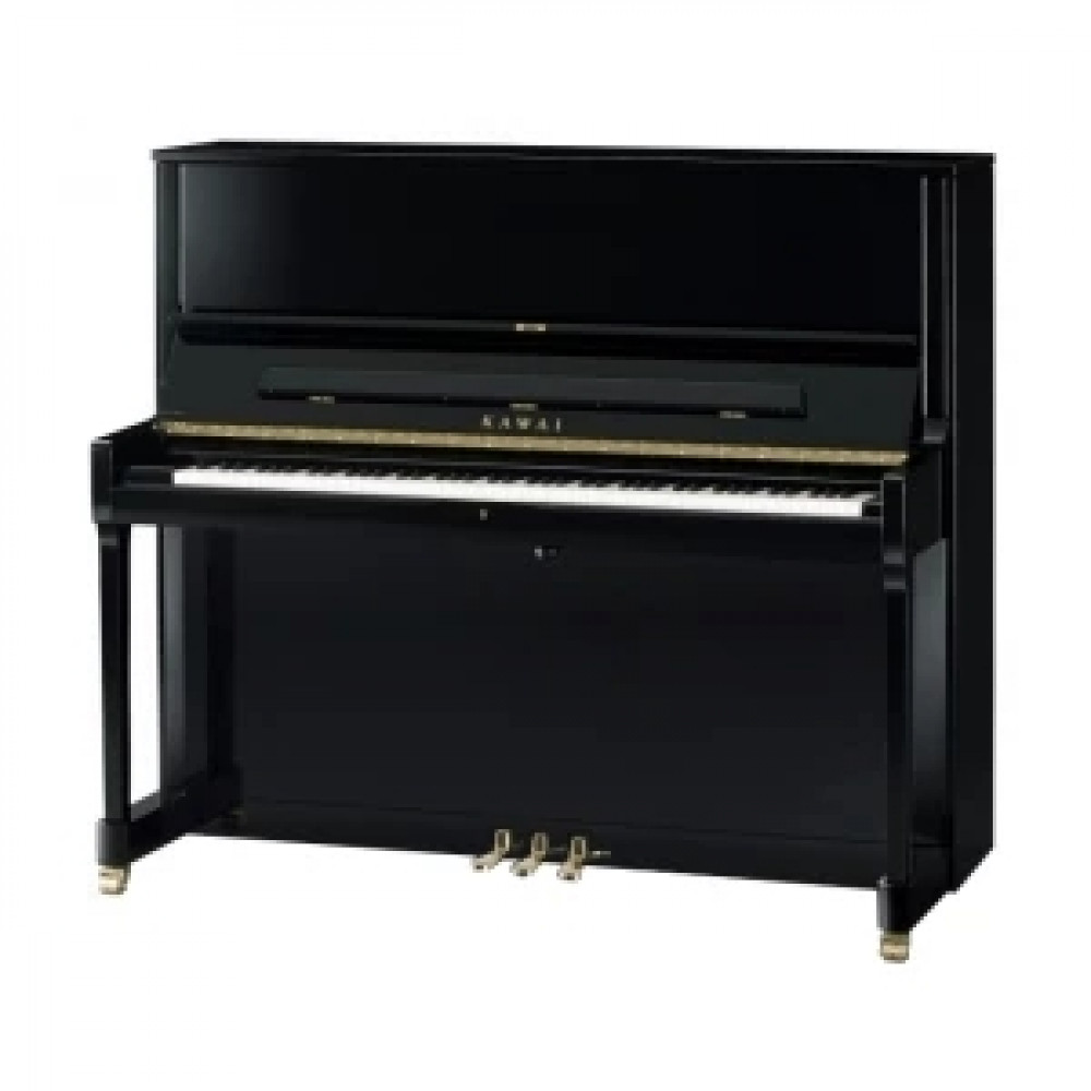 KAWAI K-500 M/PEP - пианино, 130х150х62, банкетка (600), цвет черный полированный, механизм Millenni