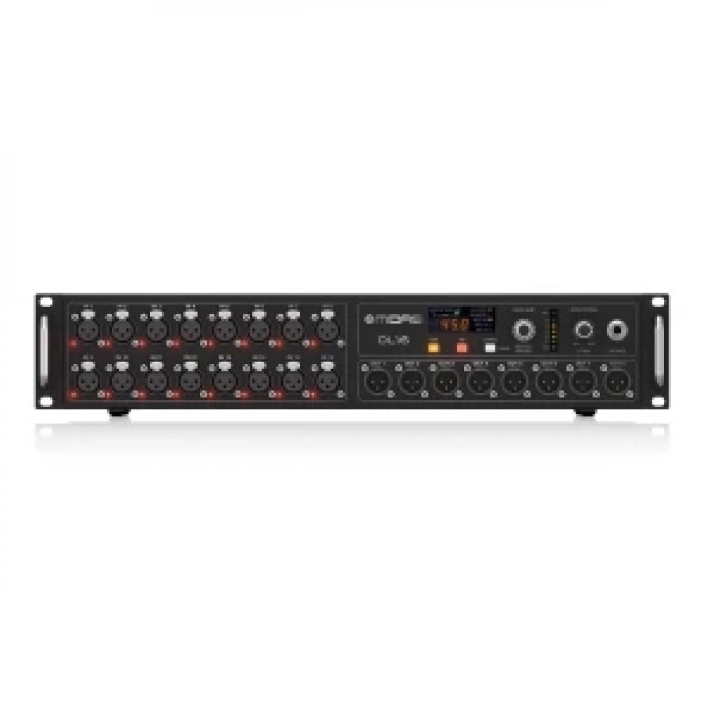 MIDAS DL16 - стейдж-бокс, 16 мик/лин входов, 8 лин выходов XLR, 2 x AES50, ULTRANET, 2 x ADAT, 2U