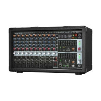 Микшер-усилит BEHRINGER PMP2000D, 2x500 Вт на 8 Ом (2 x 1000 Вт на 4 Ом),14 каналов
