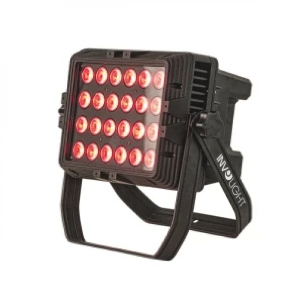 INVOLIGHT LEDARCH2410 - архитектурный светодиодный всепогодный прожектор RGBW 24х 10Вт, IP65, DMX-5