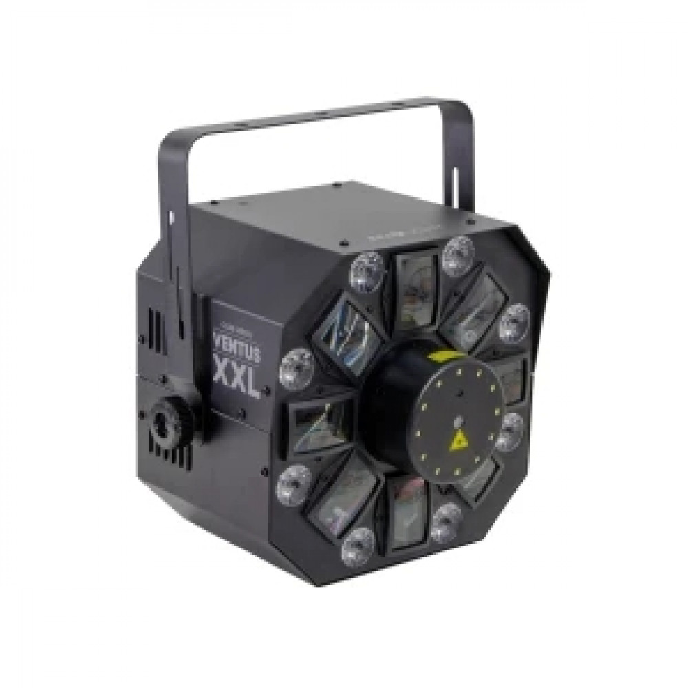 Светодиодный световой эффект INVOLIGHT Ventus XXL, 4 в 1, RGBWA+UV, RGB+UV, лазер, строб, DMX-512