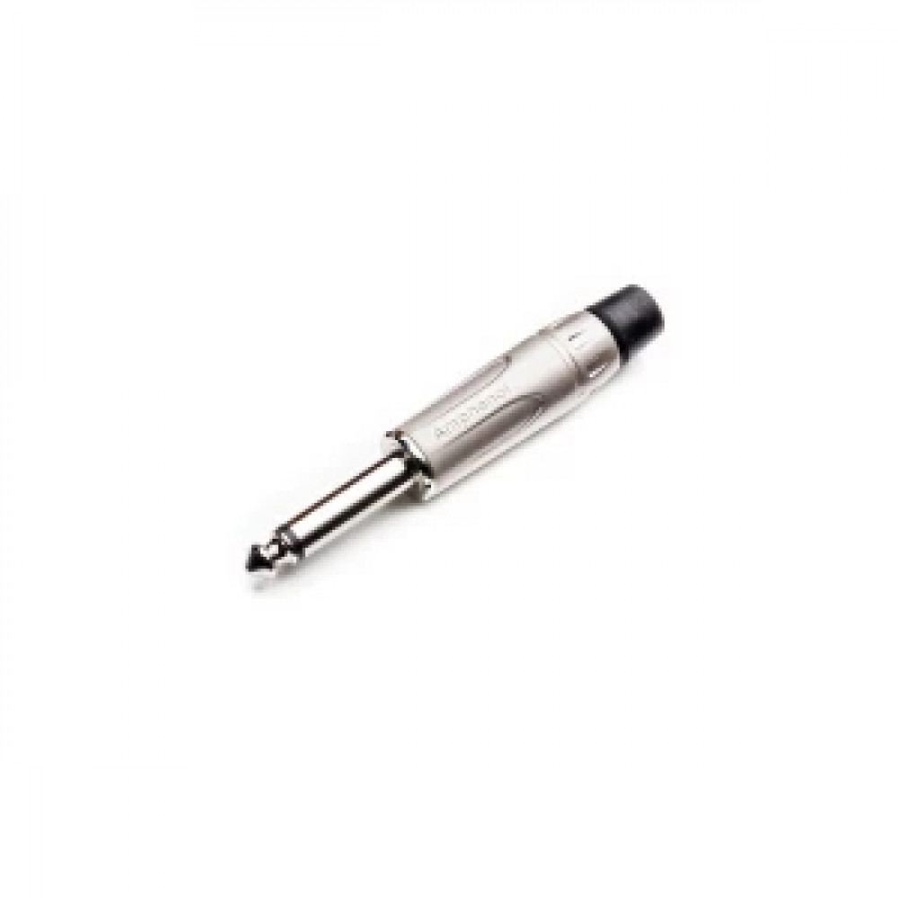 AMPHENOL ACPM-KN - джек моно, кабельный, 6.3 мм, корпус металл, цвет никель