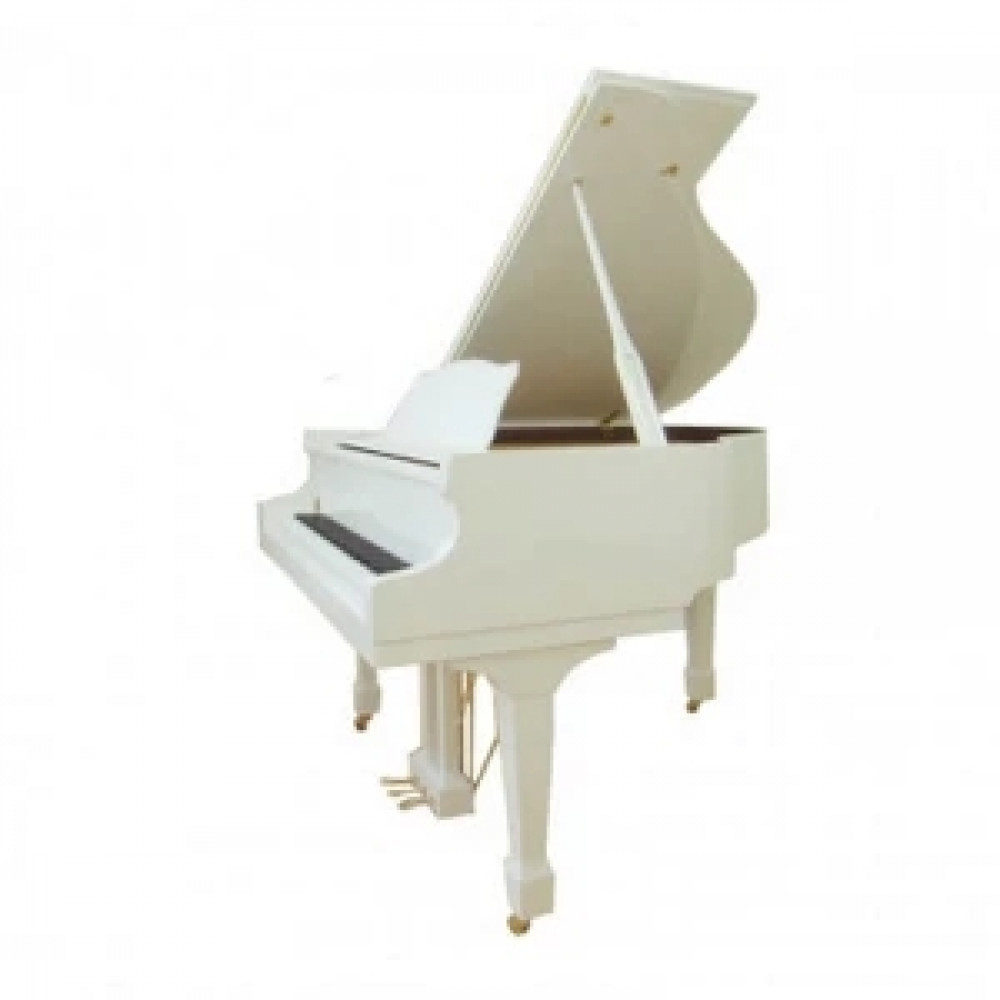 SAMICK SIG50D WHHP - рояль, 1025 х 1487 х 1510 мм, 292кг, струны 'Roslau'(Германия), полир., белый