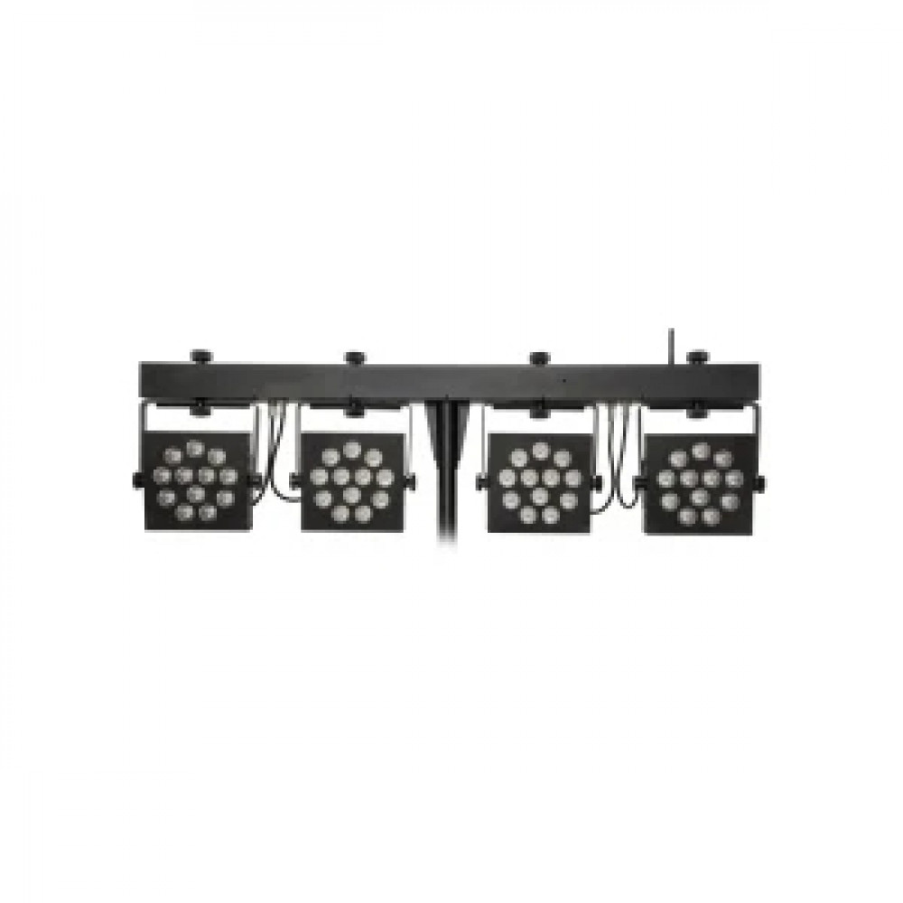 INVOLIGHT MLS HEX48 - светодиодный прожектор RGBWA/UV 12х12 Вт, кейс, ножной и ИК ДУ- пульт