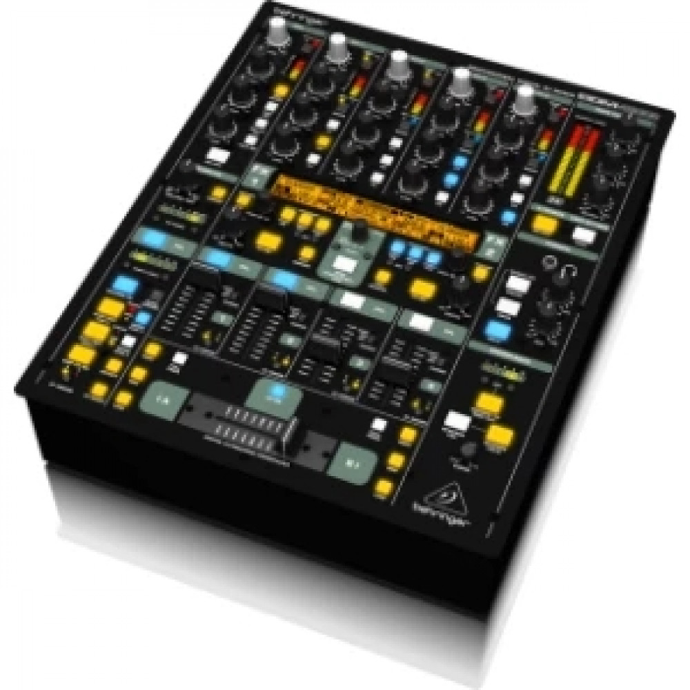 BEHRINGER DDM4000 - цифровой DJ- микшерный пульт, 5 кан., 4 стерео+1 микрофонный вход