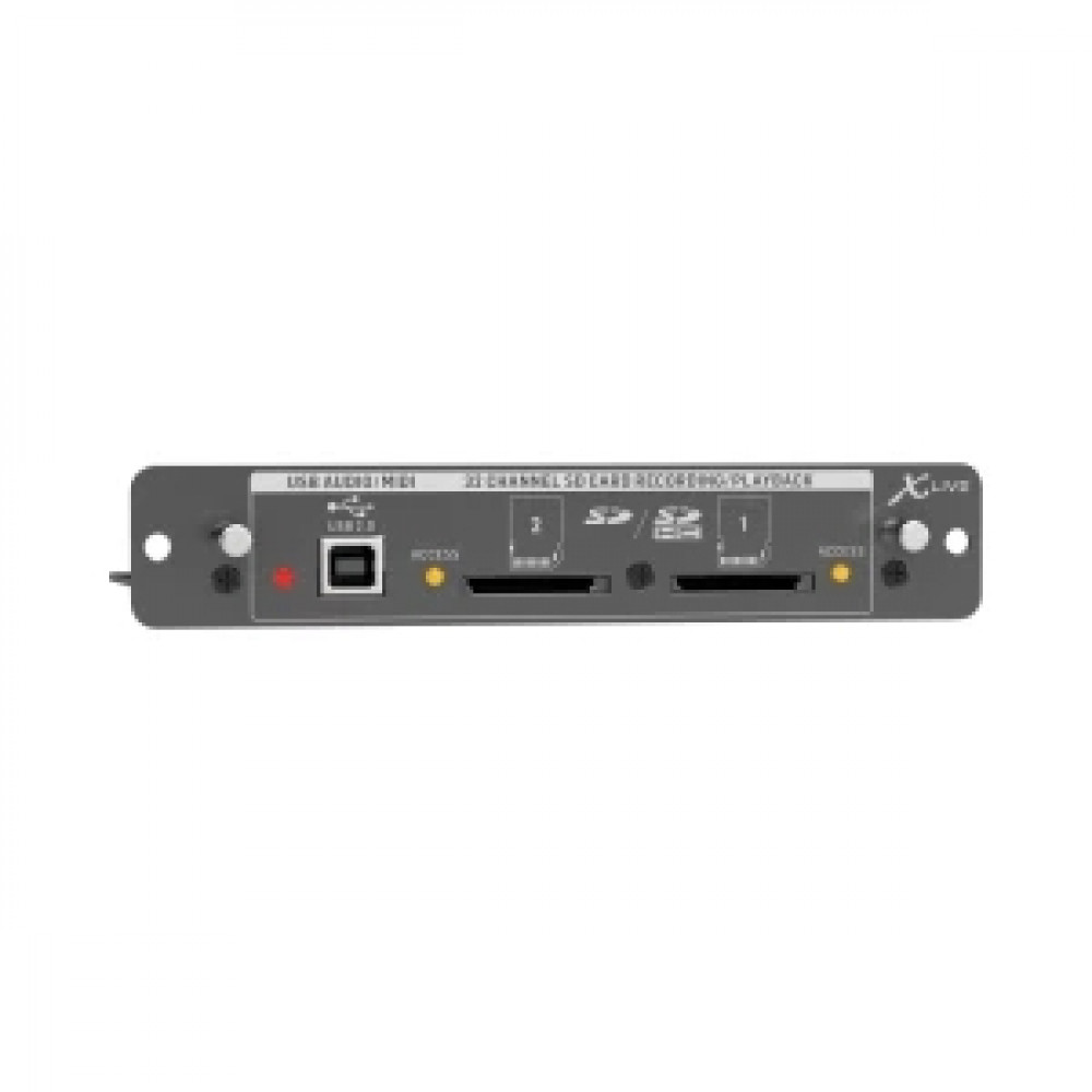 BEHRINGER X-LIVE - карта расширения для X32, запись/воспр до 32 каналов