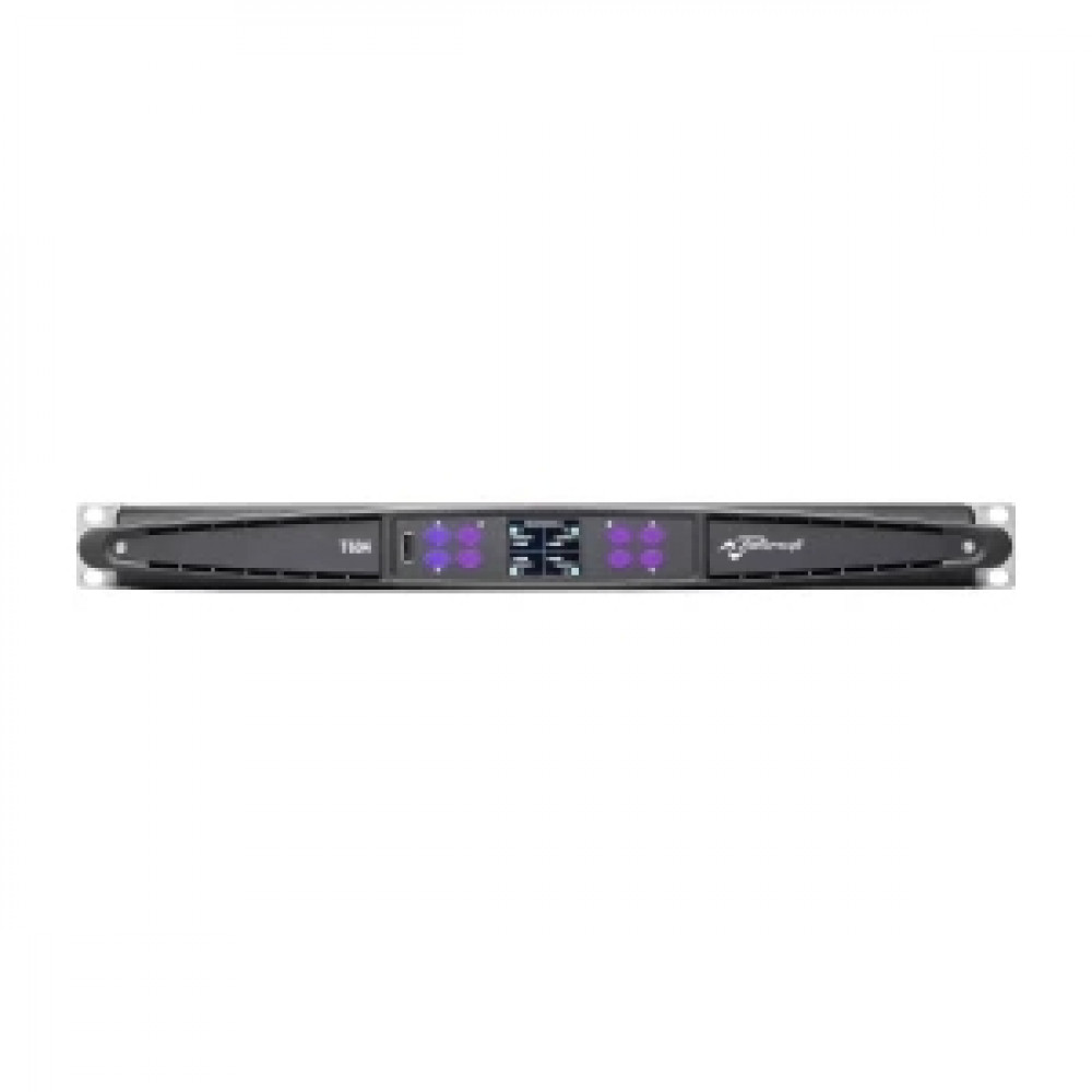 POWERSOFT T604 - четырехканальный усилитель мощности, 4 х 1250Вт/8Ом, 4 х 1500Вт/4Ом, 3000Вт/мост
