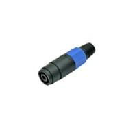 Разъем Speaker Connector INVOTONE SPK4F, кабельный мама, 4pin, корпус пластик