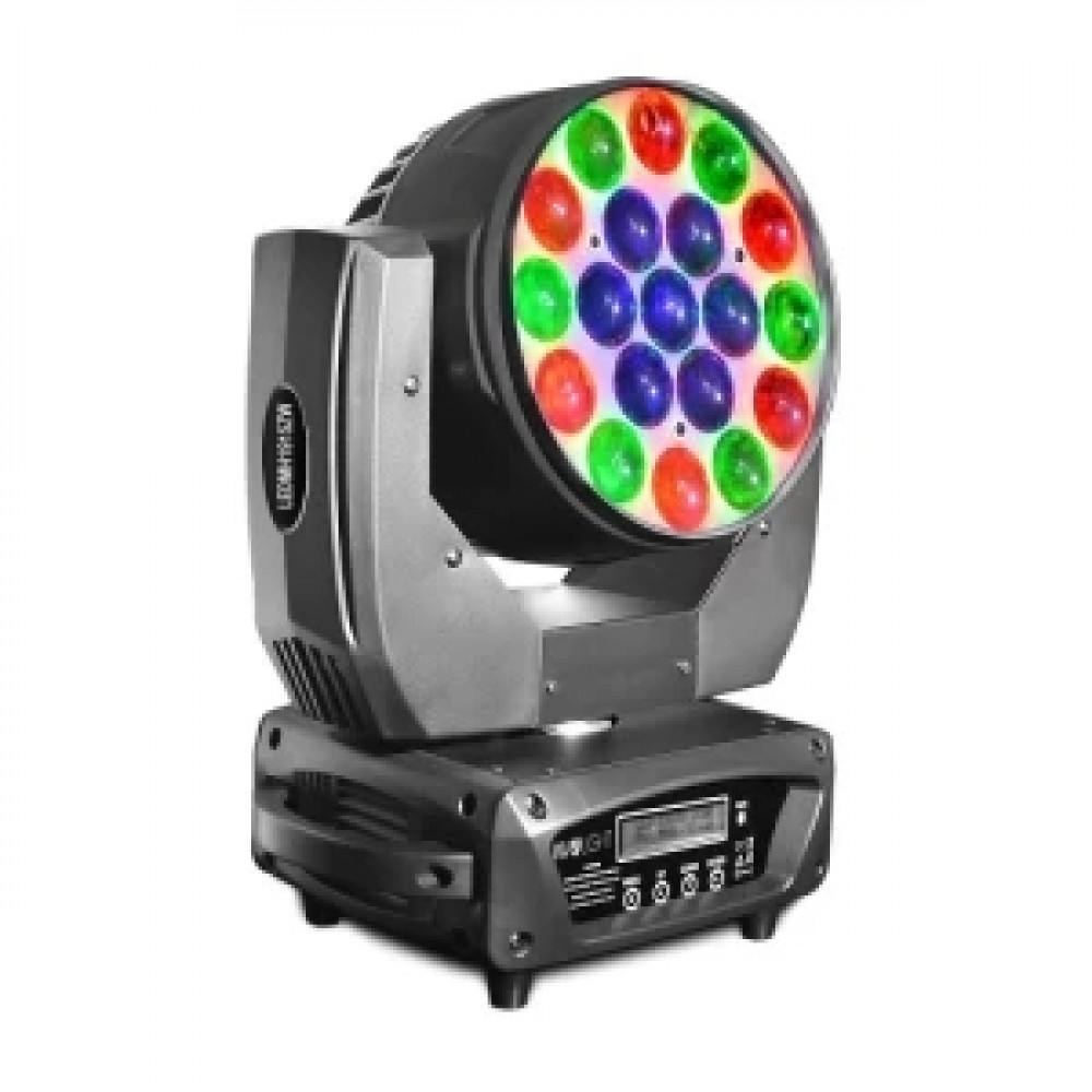 INVOLIGHT LEDMH1915ZW - прожектор полного вращения (WASH), LED RGBW 19x15Вт, DMX512