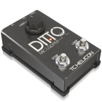Вокальная педаль эффектов TC HELICON DITTO MIC LOOPER, лупер