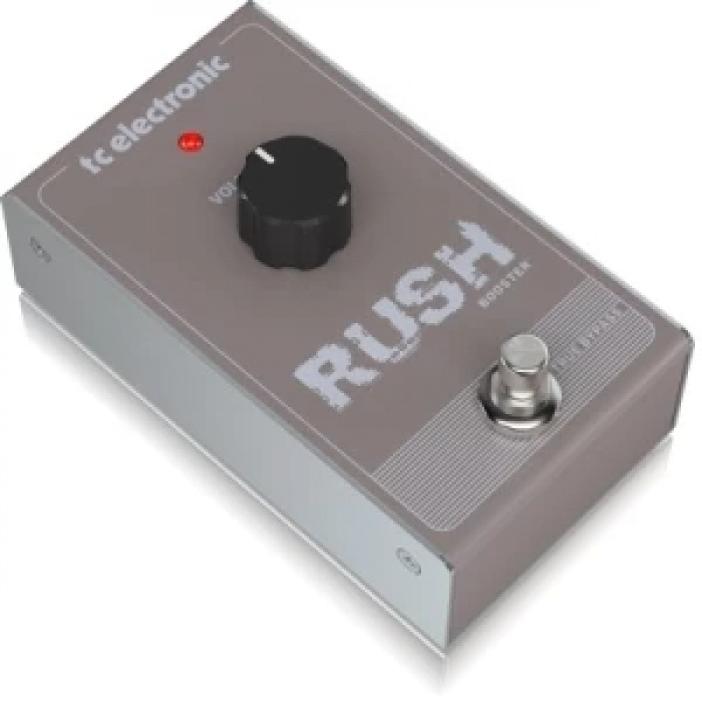 Ультра-прозрачный чистый бустер с мощным усилением TC ELECTRONIC RUSH BOOSTER, 20 дБ