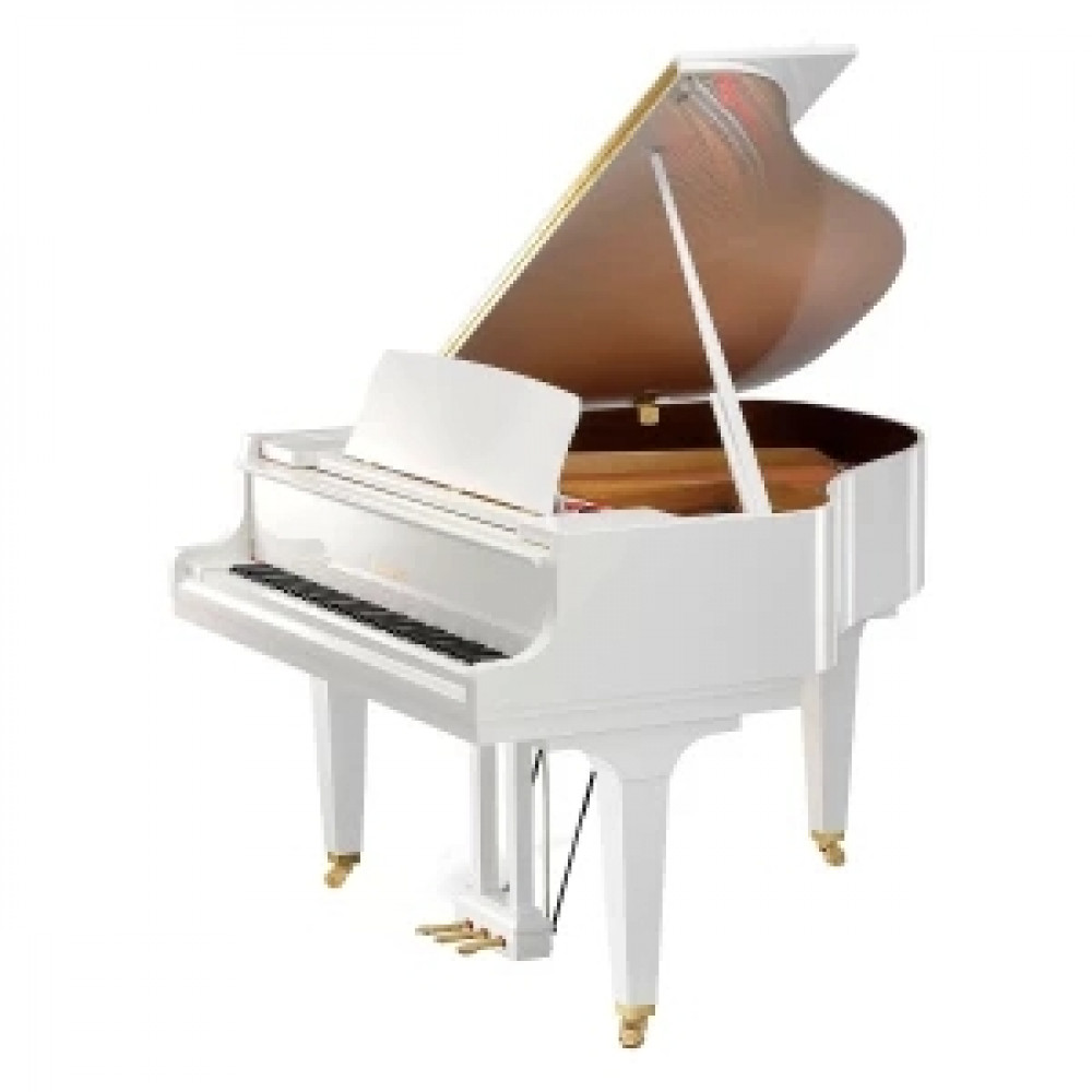 KAWAI GL-10 WH/P - рояль, 153х150х102, банкетка (600),белый полиров., механизм Millennium III.
