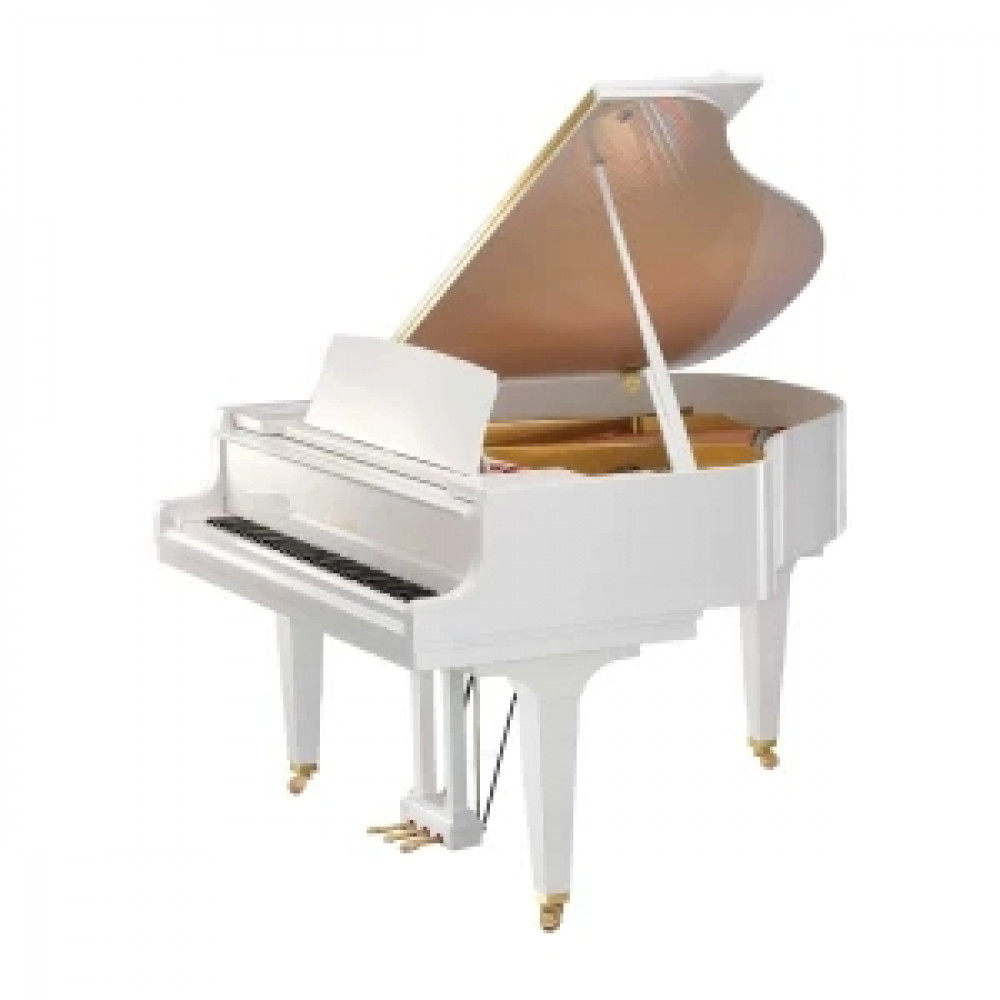 KAWAI GL-30 WH/P - рояль, 166х150х102, банкетка (600), белый полиров., механизм Millennium III.