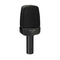 Динамический микрофон с BEHRINGER B 906, переключателем: НЧ фильтр , подъем ВЧ, линейная АЧХ