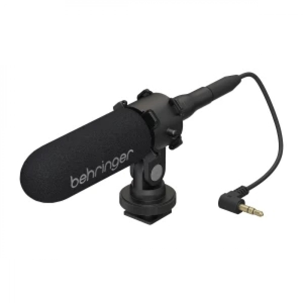 Накамерный конденсаторный микрофон BEHRINGER VIDEO MIC, 40 Гц -16 кГц, 120 дБ, разъем mini-jack 3.